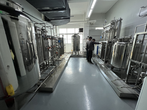 杰邦制藥用純化水系統